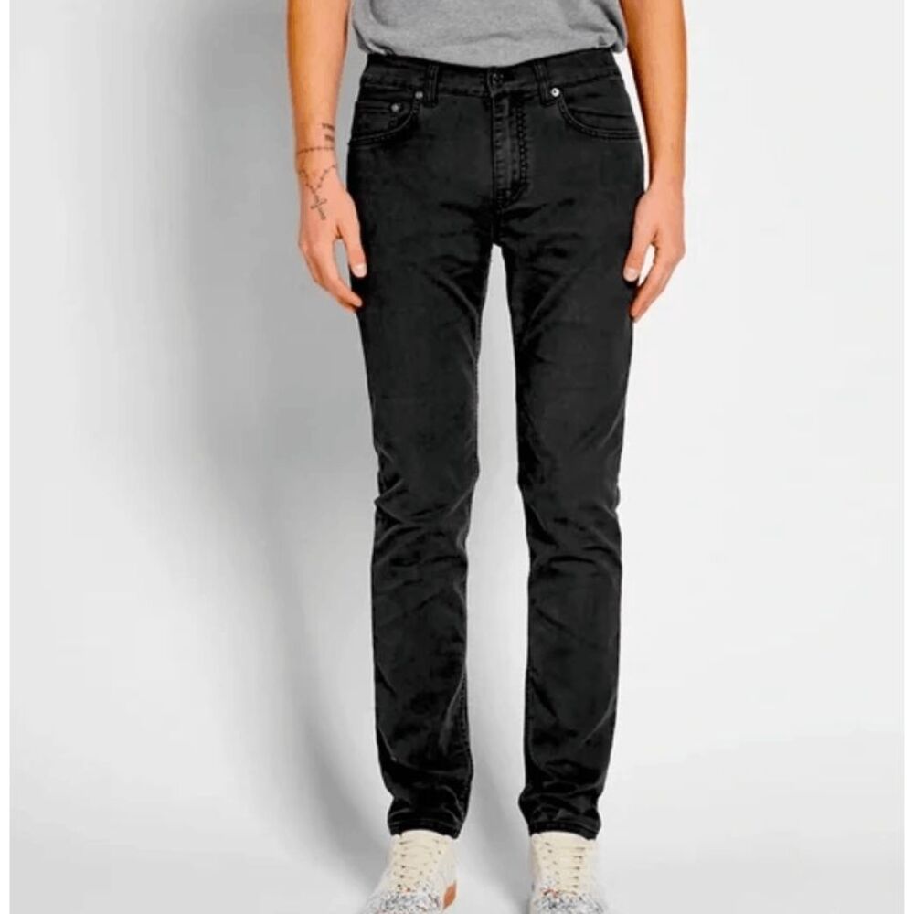 Acne Studios Ace Ups Jeans Slim Contemporary Fit Black 28/32 Designer Denim Pant
